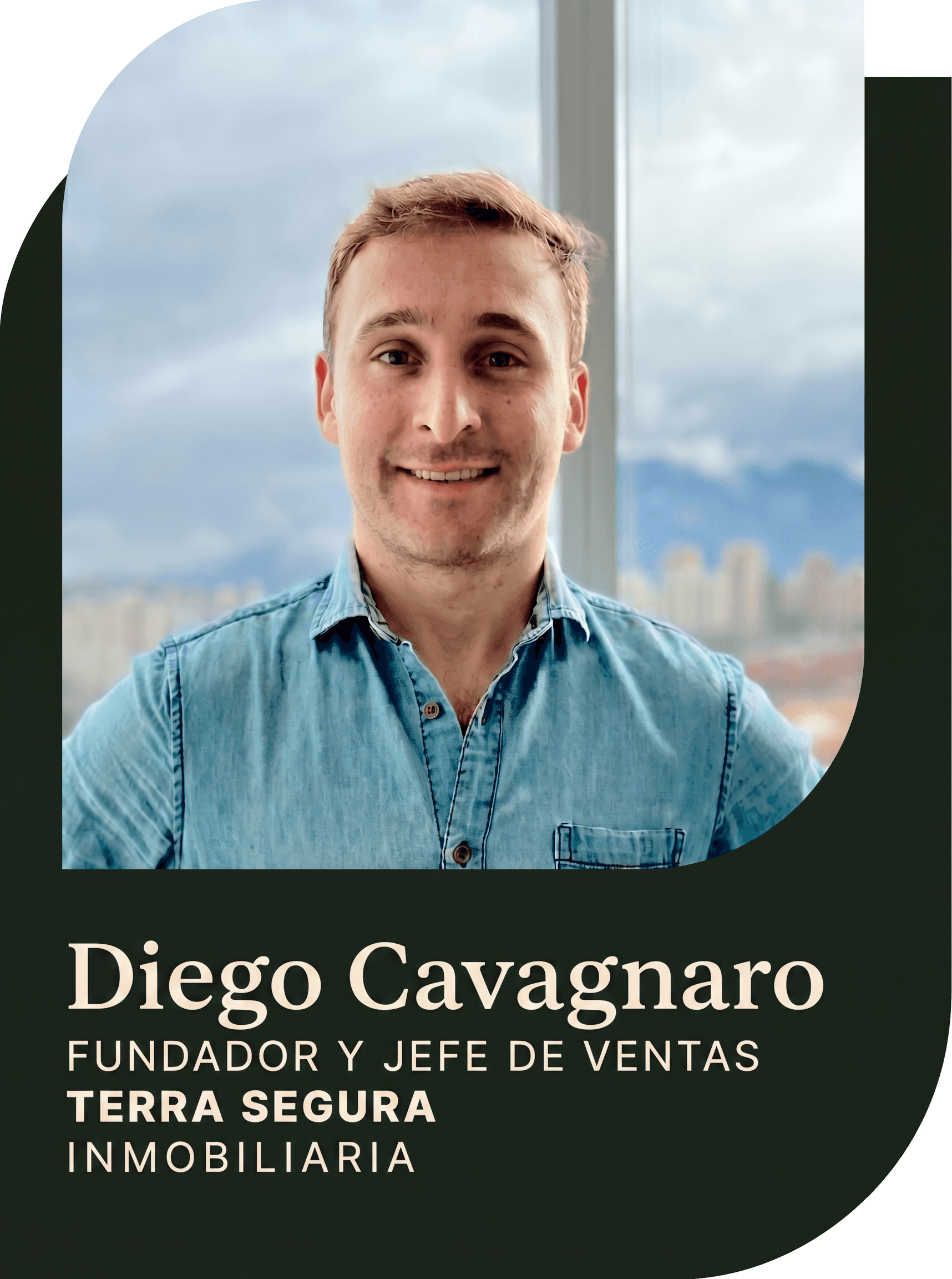 Diego Cavagnaro — Socio de Inmobiliaria Segura, Inmobiliaria Segura